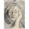 Image 1 : Kathe Kollwitz German Expressionist Charcoal & WC