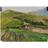 Image 1 : Litvak-French Modernist Oil Paper Signed Illegibly