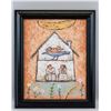 Image 2 : Korean Oil on Board Composition Signed Q-Lee