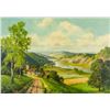 Image 1 : Oil on Board Landscape Signed G. WIRTH