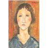 Image 1 : Amedeo Modigliani Italian Oil/Canvas Portrait