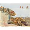 Image 1 : Winifred Nicholson British Watercolor on Paper