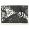 Image 1 : Woodcut Block Print Signed & Dated '86 6/10