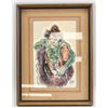 Image 2 : Egon Schiele Austrian Mixed Media on Paper