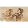 Image 1 : Edgar Degas French Impressionist Pastel on Paper
