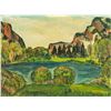 Image 1 : Canadian/American Oil on Board Landscape 1946