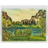 Image 2 : Canadian/American Oil on Board Landscape 1946