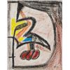 Image 1 : Jean-Michel Atlan French Modernist Oil on Canvas