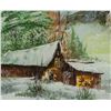 Image 3 : Oil on Board American Landscape Signed D. Eldon