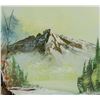 Image 4 : Oil on Board American Landscape Signed D. Eldon