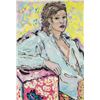 Image 2 : Chinese Oil on Canvas Signed Portrait "130588"