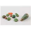 Image 2 : Chinese Agate Bead and 10 PC Assorted Beads