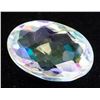 Image 2 : 14.80ct Oval Checker Rainbow Mystic Quartz GGL