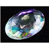 Image 3 : 14.80ct Oval Checker Rainbow Mystic Quartz GGL