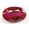 Image 1 : 13.75ct Oval Cut Red Ruby Gem GGL Certificate