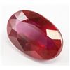 Image 2 : 13.75ct Oval Cut Red Ruby Gem GGL Certificate