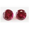 Image 1 : 1.95ct Round Cut Pink Red Ruby Gem GGL COA