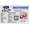 Image 5 : 1.95ct Round Cut Pink Red Ruby Gem GGL COA