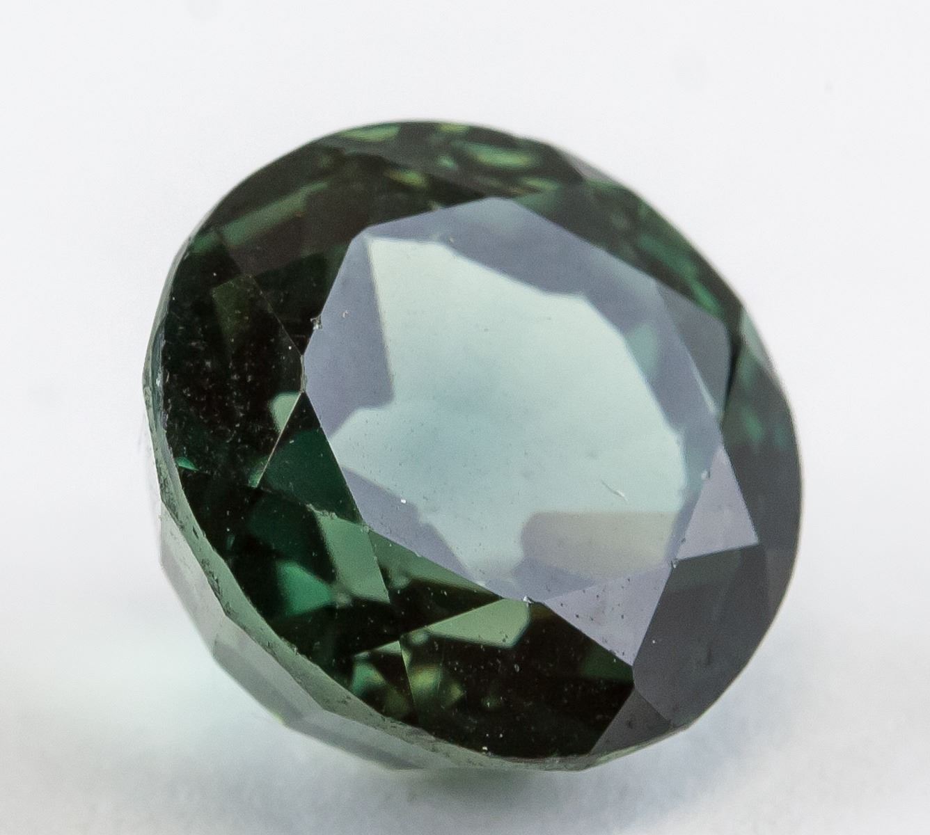 6 00ct Round Cut Green Sapphire Gem AGSL COA 6 00ct Round Cut Green Sapphire Gem AGSL COA