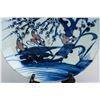 Image 3 : Chinese Blue and White Porcelain Plate with Seals