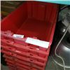 Image 2 : 19 RED PARTS BINS