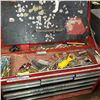 Image 2 : RED AND BLACK TOOL CHEST W/ CONTENTS