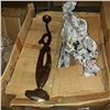 Image 2 : BOX OF NEW WOOD FIGURES