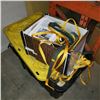 Image 2 : TOTE OF STATIC LINES PARACHUTE BAGS AND INNER CHUTE BAGS W/ BOX OF PARTS