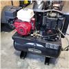 Image 1 : AS NEW PRO POINT HONDA ELECTRIC START 30 GALLON TWO STAGE TRUCK MOUNT AIR COMPRESSOR, 21CFM @ 90 PSI