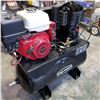 Image 2 : AS NEW PRO POINT HONDA ELECTRIC START 30 GALLON TWO STAGE TRUCK MOUNT AIR COMPRESSOR, 21CFM @ 90 PSI