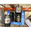 Image 2 : LOT OF KITCHEN APPLIANCES, TOASTER OVEN, COFFEE MAKER, TRIMMER, AND DEEP FRIER