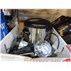 Image 3 : LOT OF KITCHEN APPLIANCES, TOASTER OVEN, COFFEE MAKER, TRIMMER, AND DEEP FRIER