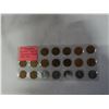 Image 2 : 19 CANADIAN NICKELS, WARTIME 1942-45 TOMBAC AND CHROME