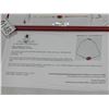 Image 3 : 14FT YELLOW GOLD 9 x 7 mm GENUINE RUBY AND WHITE SAPPHIRE 1.62CT BRACELET W/ APPRAISAL $1500