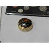 Image 3 : COLLECTABLE COINS, SMALL CLOISONNE STYLE BOX AND NECKLACE