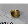 Image 2 : STAMPED 18K MENS RING - UNTESTED