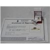 Image 1 : 10KT YELLOW GOLD 6mm GENUINE MYSTIC QUARTZ SOLITAIRE RING .8CT SIZE 4.25 W/ APPRAISAL $800