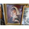 Image 2 : ACRYLIC ON CANVAS SIGNED BRAVO, WATERCOLOR ON PAPER, OIL ON PAPER, AND OIL ON CANVAS PAINTING