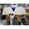 Image 1 : 2 BRASS TABLE LAMPS