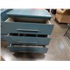Image 2 : TEAL 3 DRAWER DRESSER