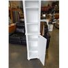 Image 2 : WHITE 6FT BOOKSHELF CUPBOARD