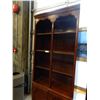 Image 2 : DREXELK CHARLETON CHERRY STORAGE SHELF WITH 2 DOORS, APPROX. 7FT TALL