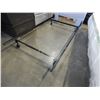 Image 2 : GREY MODERN SINGLE SIZE HEADBOARD WITH ROLLER FRAME