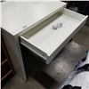 Image 2 : WHITE IKEA 1 DRAWER DESK GAS LIFT OFFICE CHAIR
