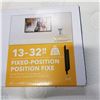 Image 2 : NEW OVERSTOCK INSIGNIA13-32 INCH FIXED POSITION TV WALL MOUNT 40LB CAPACITY