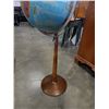 Image 2 : MID CENTURY GLOBE ON WOODEN STAND