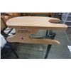 Image 4 : WOOD SEWING BASKET, WOOD CARVING, AND SINGER SEWING TOOL