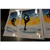 Image 3 : 3 ANDY EVERSON NATIVE LIMITED EDITION PRINTS HUMMINGBIRD, RAVEN, AND WOLF