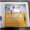 Image 2 : NEW OVERSTOCK INSIGNIA 33-46 INCH FIXED POSITION TV WALL MOUNT 80LB CAPACITY