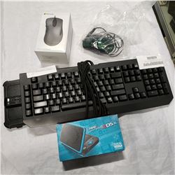 RAZER KEYBOARD, MOUSE, AND 2DS XL - ALL NON WORKING CUSTOMER RETURNS